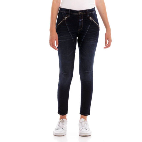 JEAN AZUL ZIPPER HIGH GIRBAUD